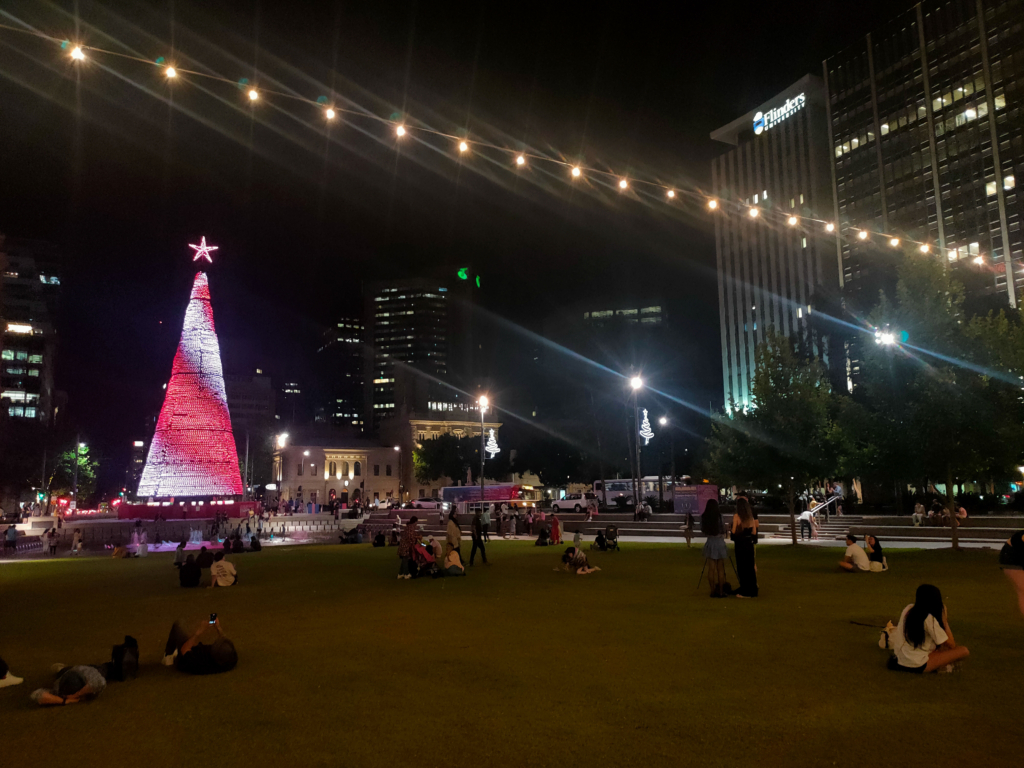 Victoria Square/Tarntanyangga Christmas Tree